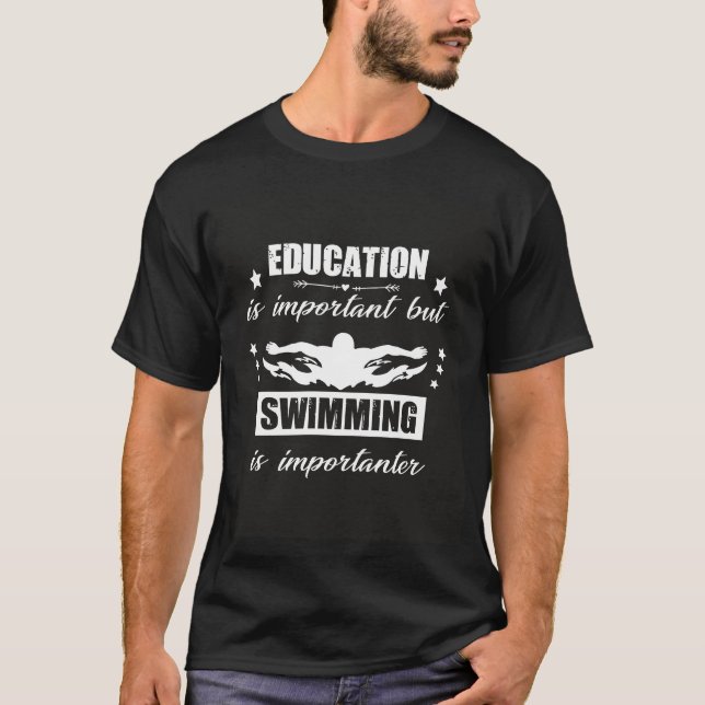 t-shirt para natação (Frente)