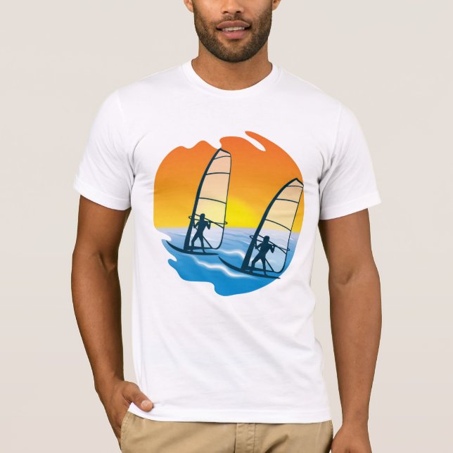 T-Shirt para Navegação Eólica (Frente)