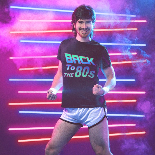 T-shirt Para os anos 80 1 (Criador carregado)