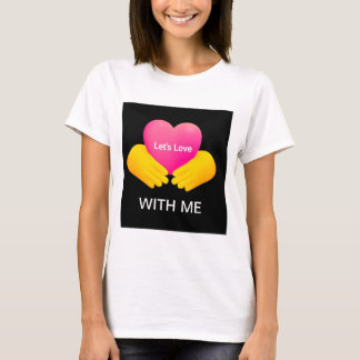 T-SHIRT PARA RAPARIGAS COM CASAIS AMANTES 1