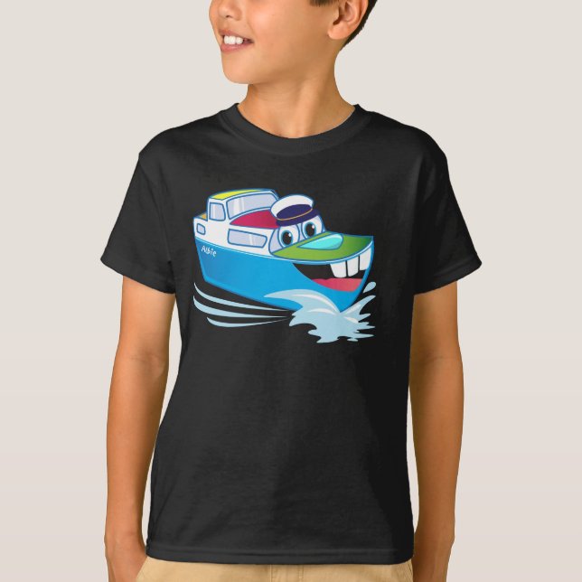 T-shirt para rapazes Albin 25 (Frente)