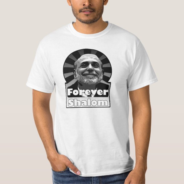 T-shirt Para sempre Shalom (Frente)