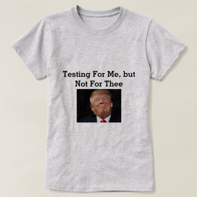 T-Shirt para Testes de Bomba (Frente do Design)