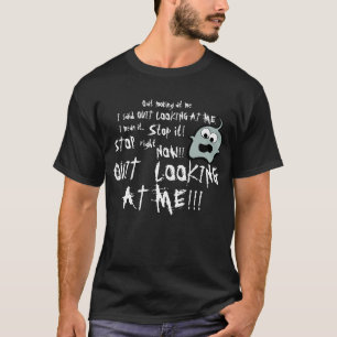 T-shirt Parado olhar-me - preto - azul de Pynki Q