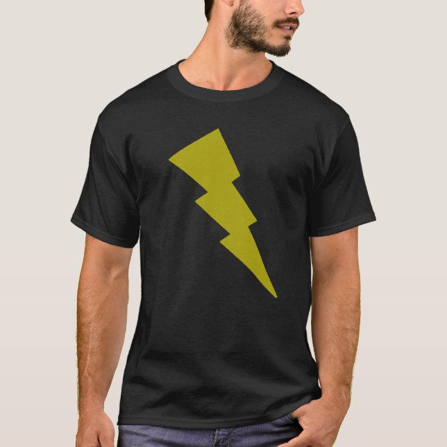T-shirt parafuso de relâmpago (Frente)