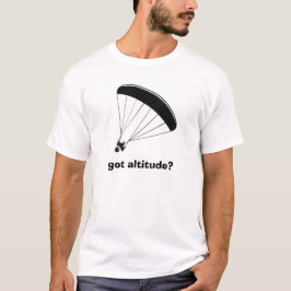 T-shirt paraglider, tem altitude?