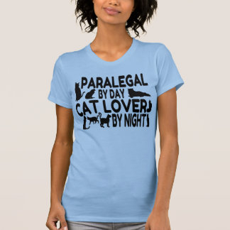 T-shirt Paralegal Cat Lover