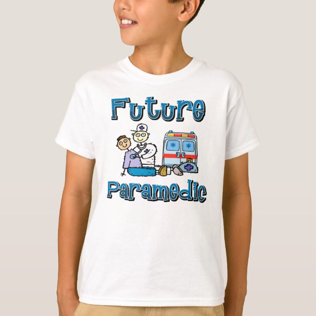 T-shirt Paramédico Futuro (Frente)