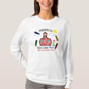 T-shirt Parapros tem a classe demasiado! Escola & pastéis