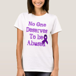 T-shirt Pare a violência doméstica