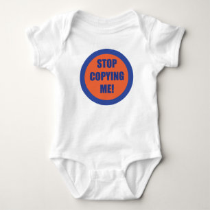 T-shirt Pare de copiar-me!!!