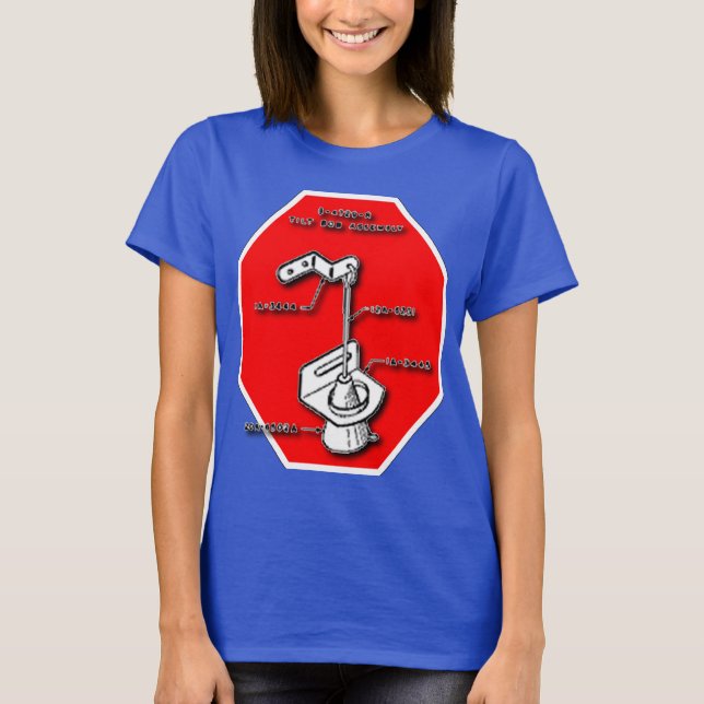 T-shirt Pare de inclinar (Frente)