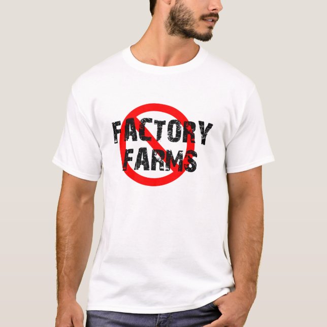 T-SHIRT PARE O CULTIVO DA FÁBRICA (Frente)