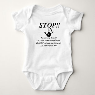 T-shirt Pare! Permanecendo Intacto