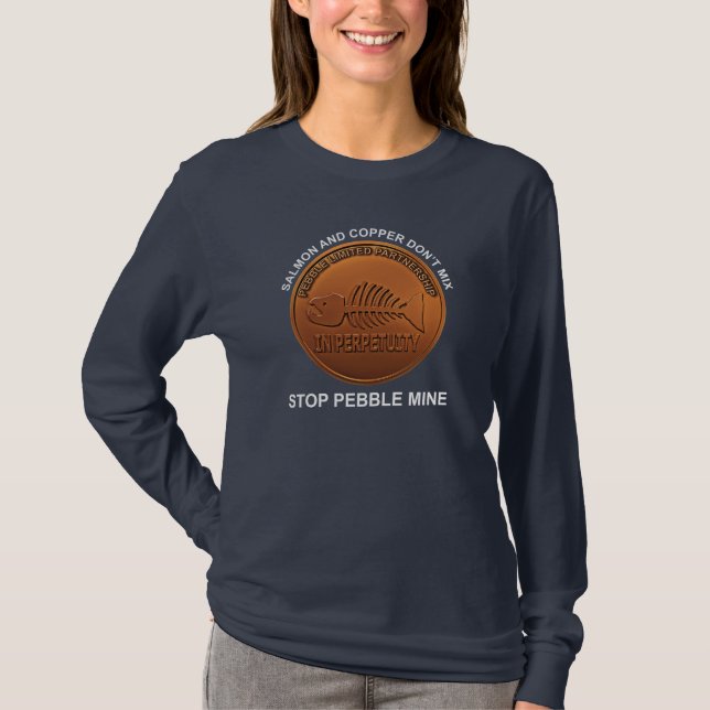 T-shirt Parem Com O Pebble Mine - Penny (Frente)