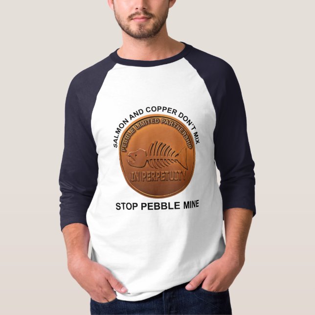 T-shirt Parem Com O Pebble Mine - Penny (Frente)