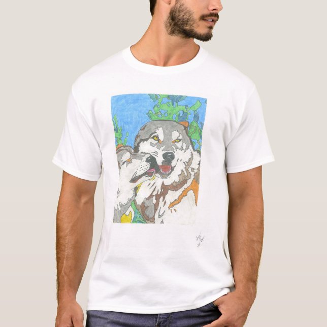 T-shirt Pares do lobo (Frente)