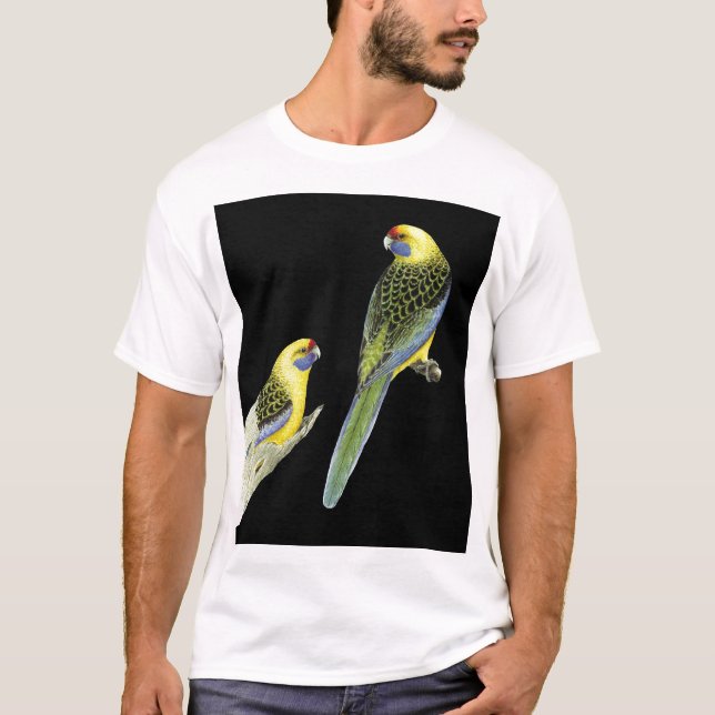 T-shirt Pares verdes de Rosella - caledonicus de (Frente)