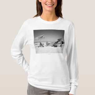 T-shirt Paresev 1-A em Lakebed com plano do reboque