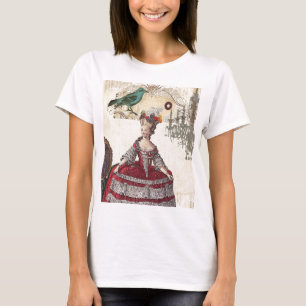 T-shirt Paris Chandelier, rainha francesa Marie Antoinette