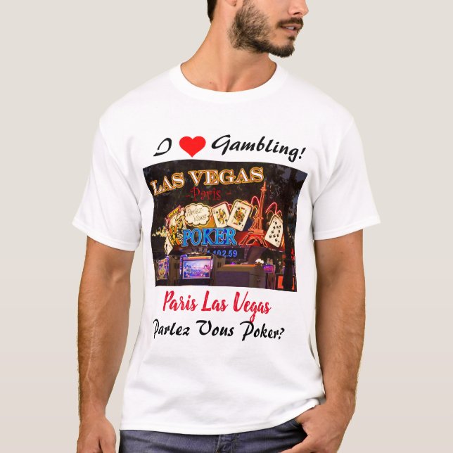 T-Shirt Paris de Las Vegas (Frente)