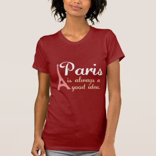 T-shirt Paris é sempre uma boa ideia