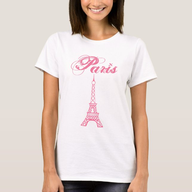 T-Shirt Paris Eiffel Tower (Frente)