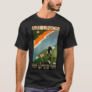 T-shirt ~ Paris-Londres-Paris da união do ar pelo ar