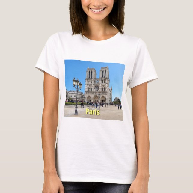 T-shirt PARIS Notre Dame (Frente)