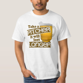 T-shirt Paródia engraçada do bebendo da cerveja
