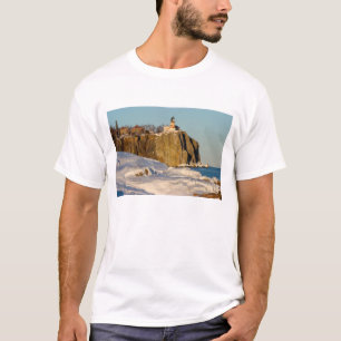 T-shirt Parque Estadual Farol Split Rock no Lago