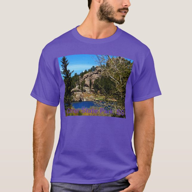 T-shirt Parque estadual SD de Custer do Tshirt (Frente)