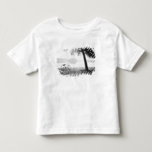 T-shirt Parque Hanoi Vietnam, Bicicleta e Baía de Mau Lak