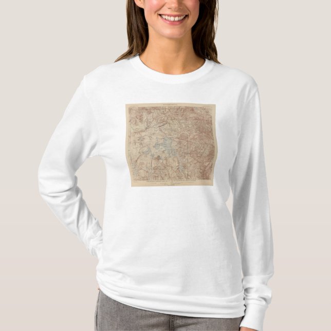 T-shirt Parque nacional 2 de Yellowstone (Frente)
