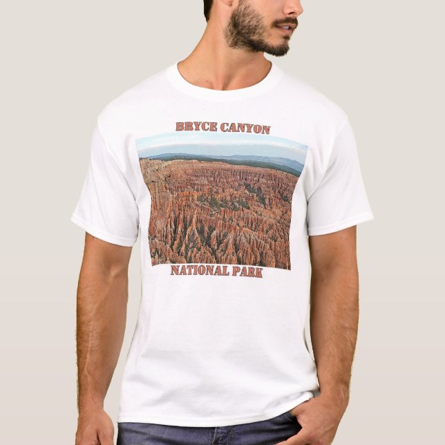 T-shirt Parque nacional da garganta de Bryce (Frente)