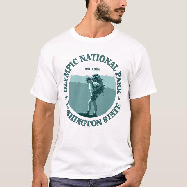 T-shirt Parque Nacional da olimpiadas (Frente)