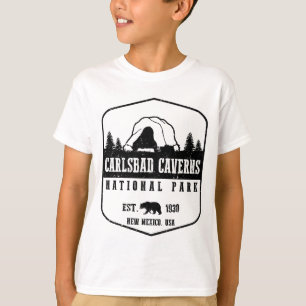 T-shirt Parque nacional das cavernas de Carlsbad
