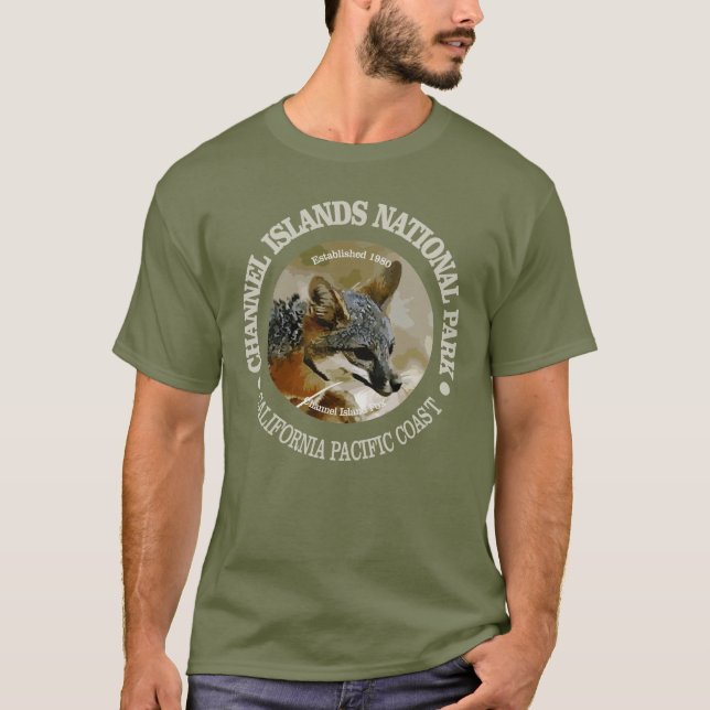 T-shirt Parque Nacional das Ilhas do Canal (Frente)
