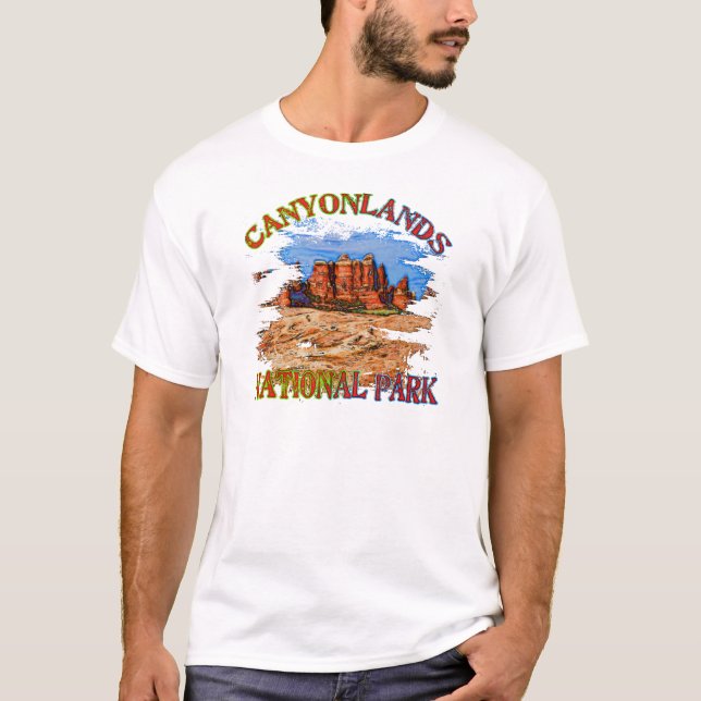 T-shirt Parque nacional de Canyonlands (Frente)
