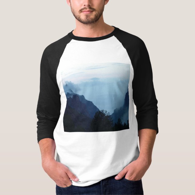 T-shirt Parque nacional de curvatura grande (Frente)