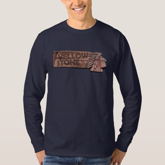 T-shirt Parque nacional de Yellowstone (Frente)