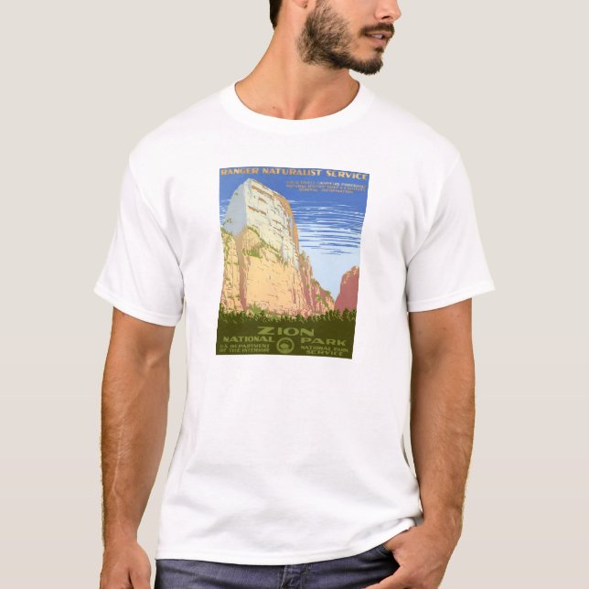 T-shirt Parque nacional de Zion (Frente)