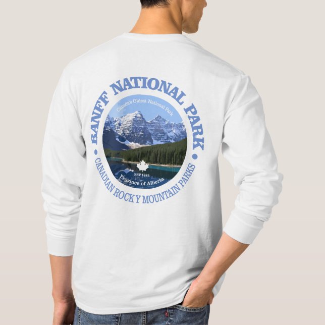 T-shirt Parque Nacional do Banff (C) (Verso)