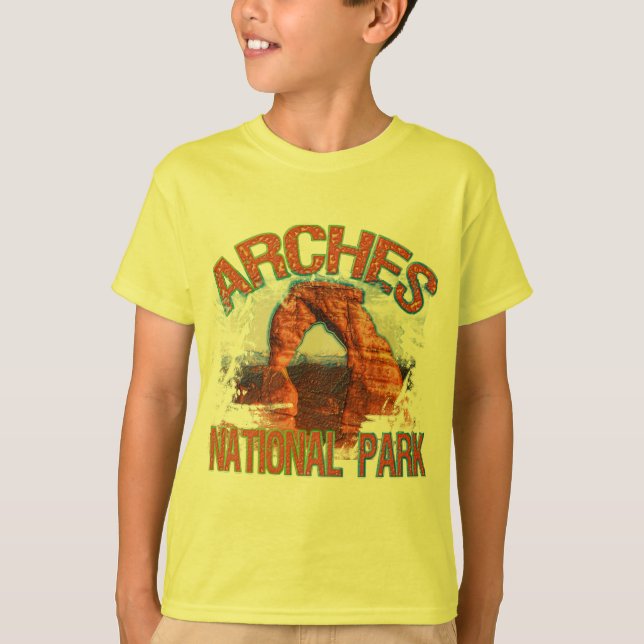 T-shirt Parque nacional dos arcos (Frente)