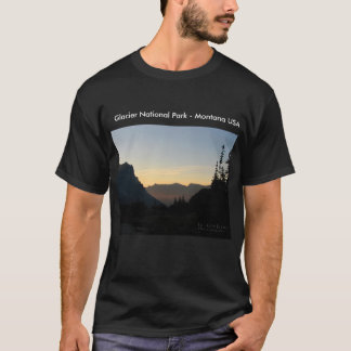 T-shirt Parque Nacional Glaciar - Montanha do Sol