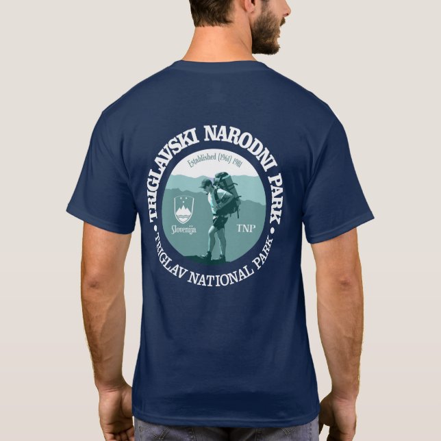 T-shirt Parque Nacional Triglav (Verso)