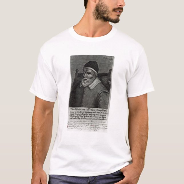 T-shirt Parr velho de Tom, 1635 (Frente)