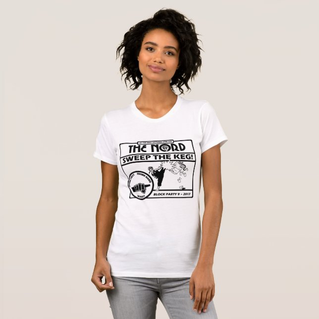 T-shirt Parte 9 do bloco de Belnord - mulheres (Frente Completa)