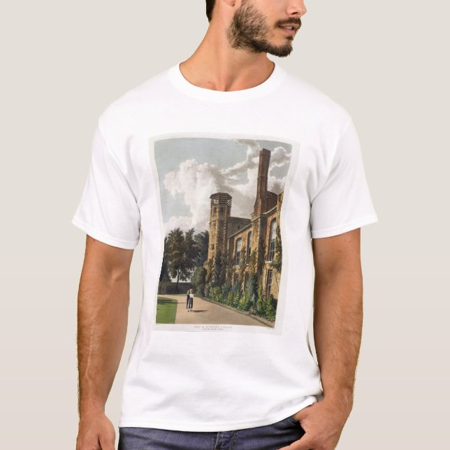 T-shirt Parte da faculdade de St Peter (Peterhouse) do (Frente)