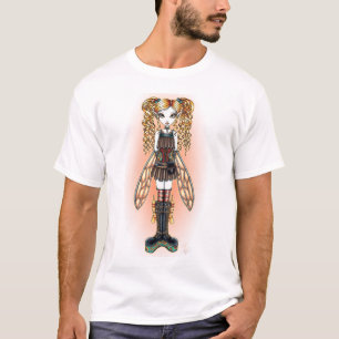 T-shirt Parte superior da fada de "Kayla" Steampunk